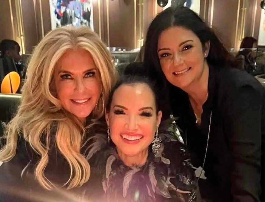 The 2025 Service Club of Chicago Spring Luncheon co-chairs: Sherry Lea Holson, Kathleen Haines-Finley and Paula Borg.